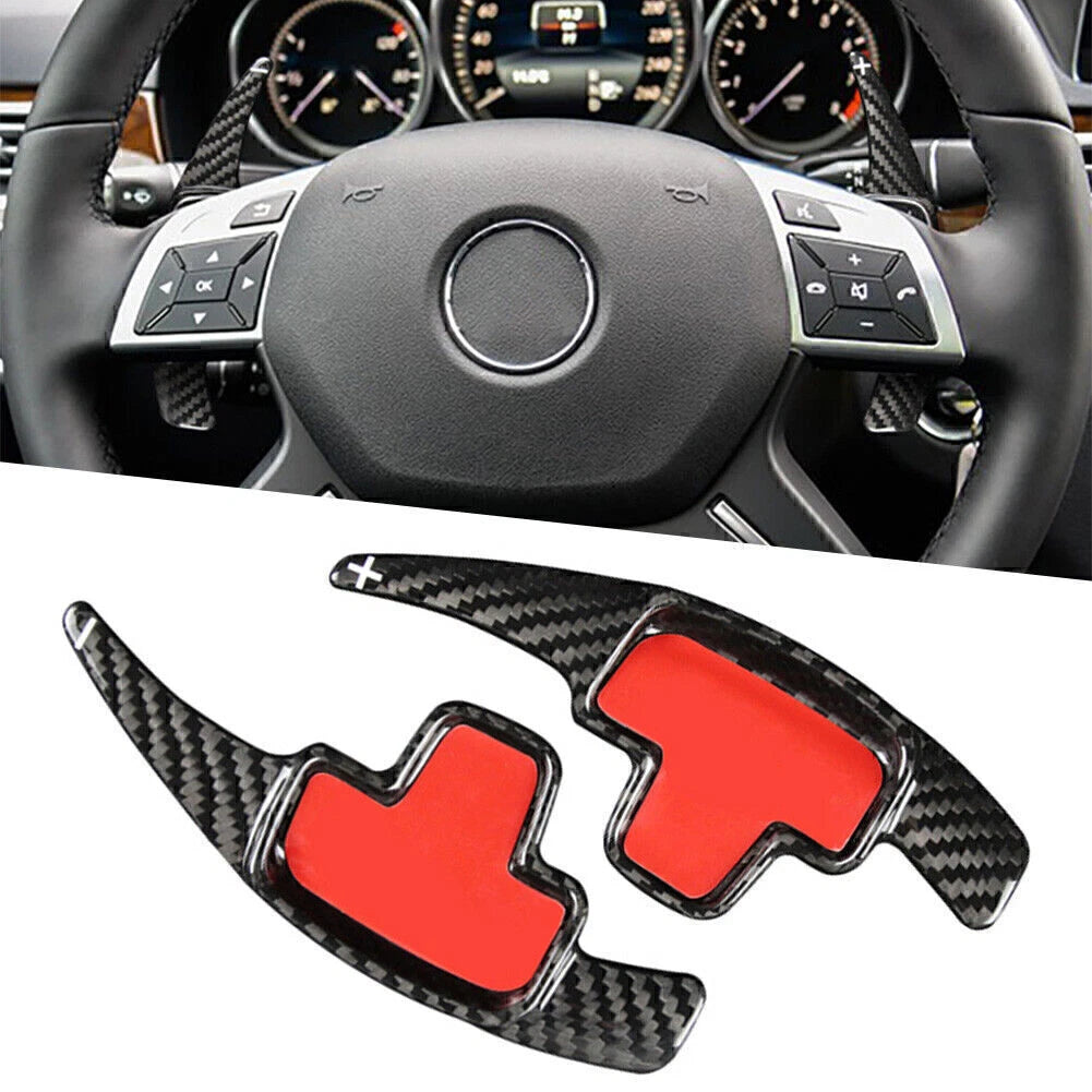 Steering Wheel Shift Paddle Shifter Extension for Benz A B C E M GL 2012 - 2015