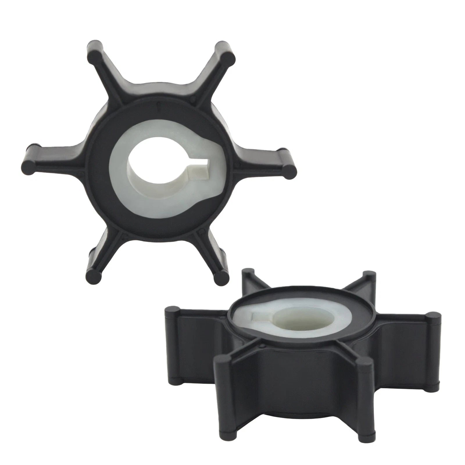 Water Pump Impeller 646-44352-01 for Yamaha Outboard 2 Stroke 2 HP (N/A)