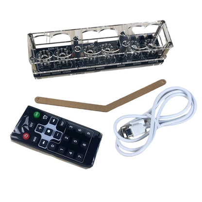 USB Powered IN-12 Tube Clock for IN-12 Tubes (No Soldering Required)