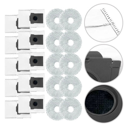 10-Piece Replacement Accessory Kit for Mova E40 Ultra Robot Vacuum Cleaner
