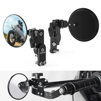 Adjustable Rearview Mirror for Suzuki RMZ250 RMZ450 WR250F (2007–2023)