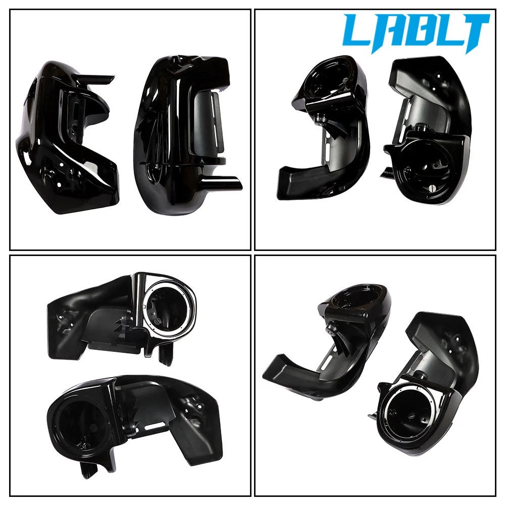 Lower Vented Leg Fairing & 6.5'' Speaker Pods for Harley Touring Glide (1983–2013)