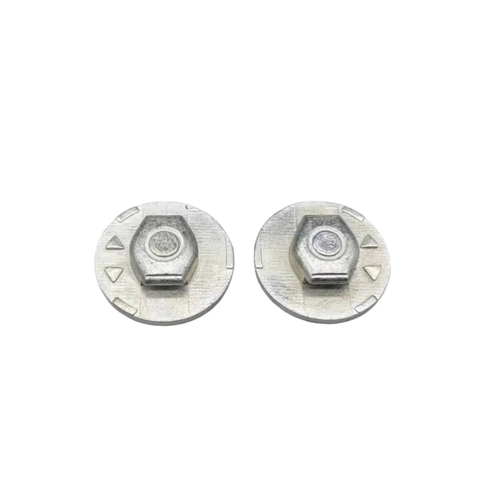 Retaining Plate Silver Finish Wear Resistant Non-deforming Quick To Install