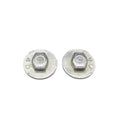 Retaining Plate Silver Finish Wear Resistant Non-deforming Quick To Install
