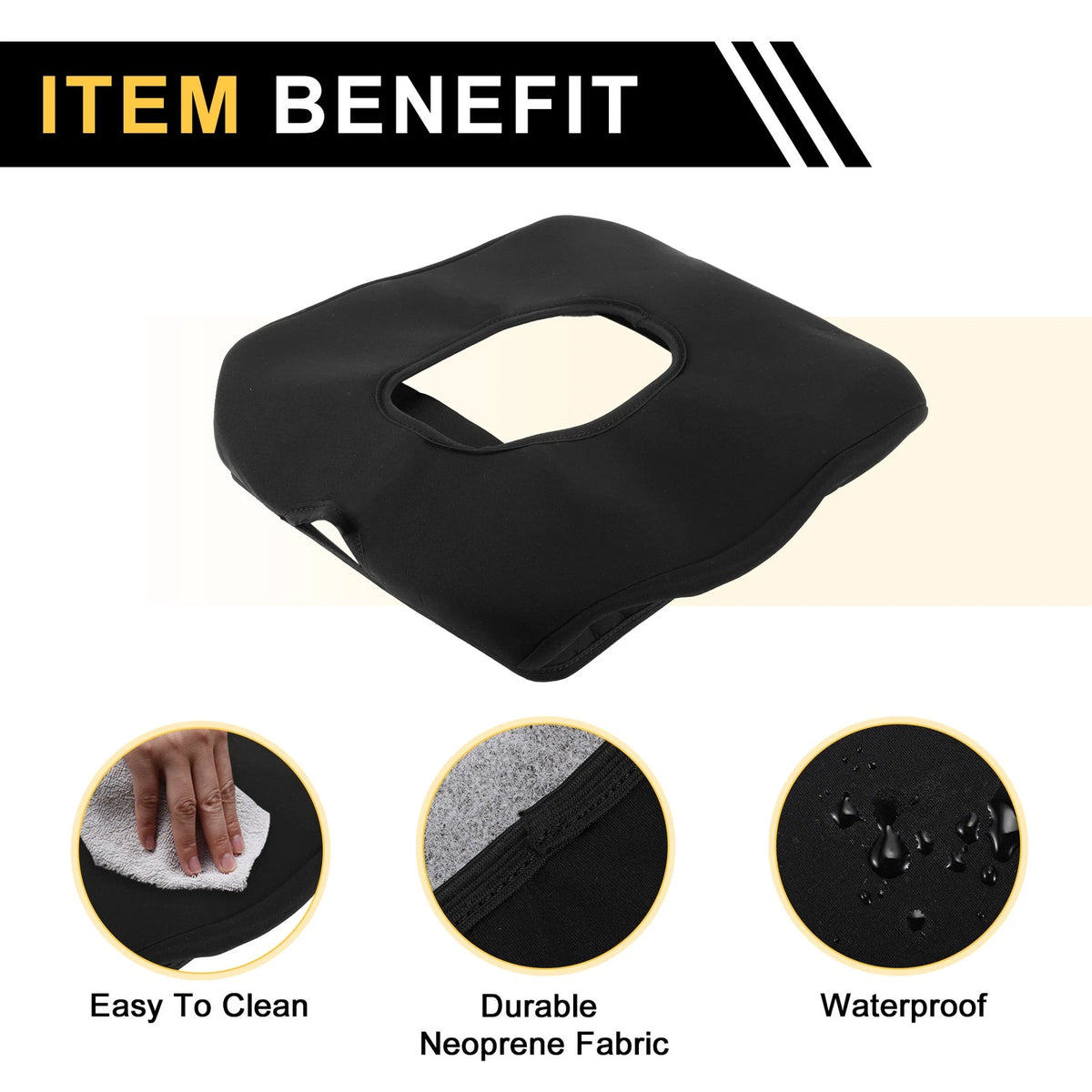 Center Console Lid Armrest Cover for Chevrolet Silverado 1500 (2019–2023)
