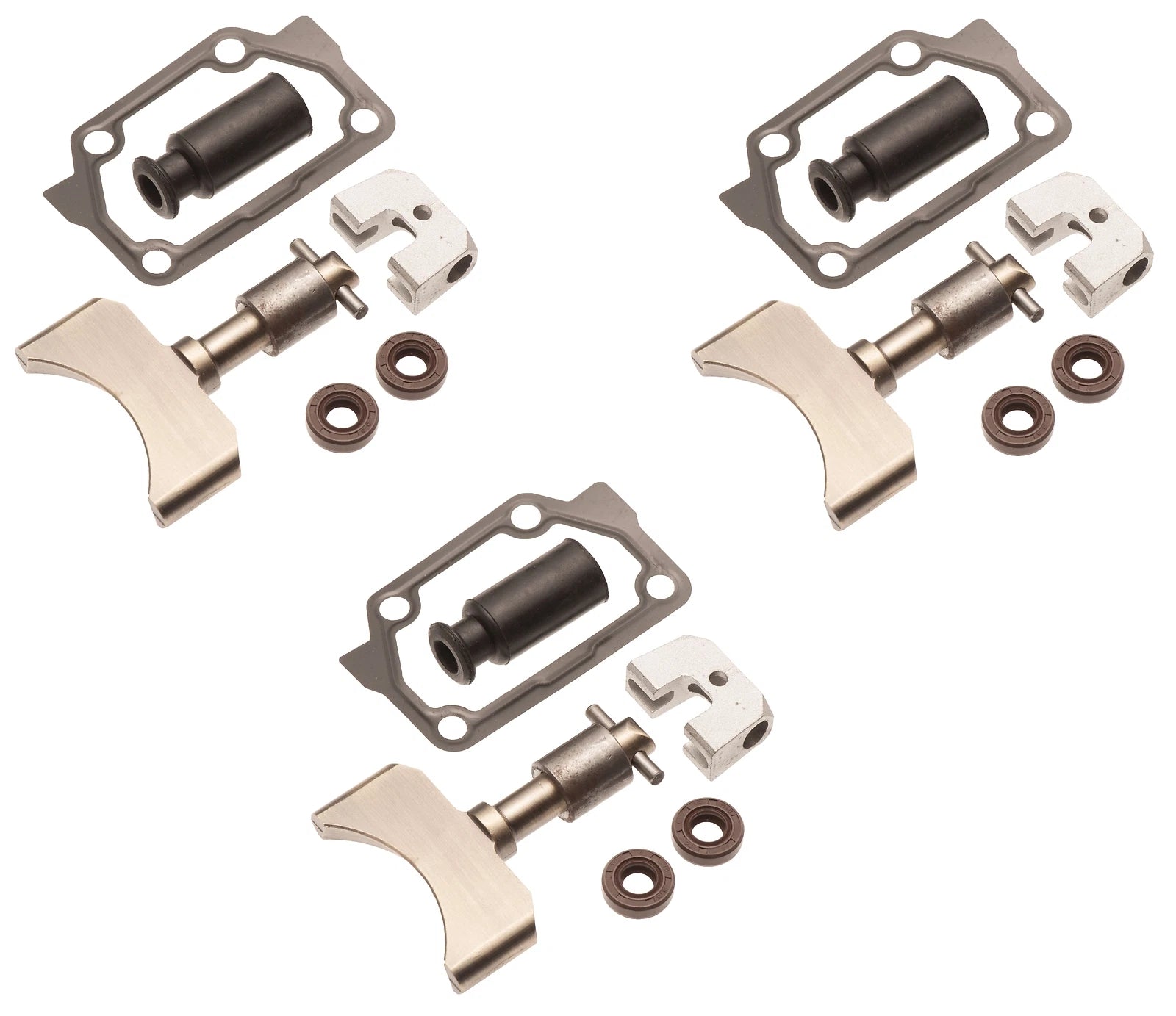 3X Yamaha Triple Power Valve Kit with Gasket & Seals for GP GPR XL XLT (1200–1200R)