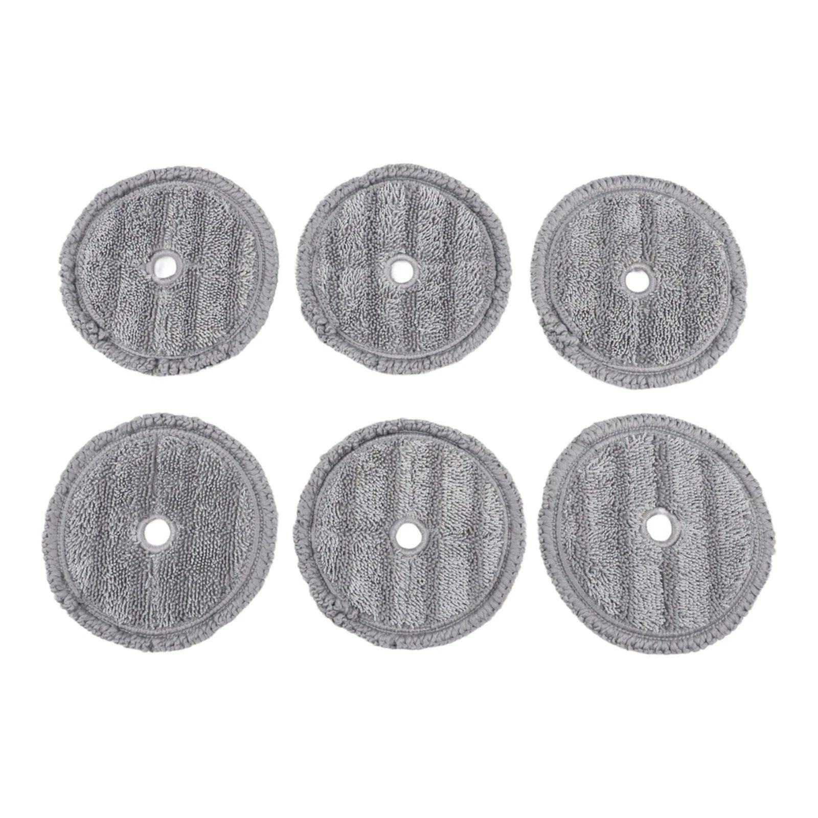 6-Pack Microfiber Replacement Mop Cloths for A9 (Steam Mop Robot)