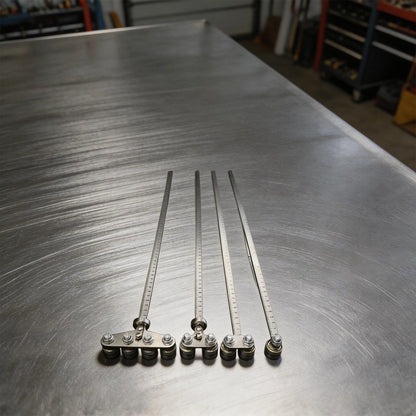 50 cm Scale Guide for Wood Board Positioning and Sawing