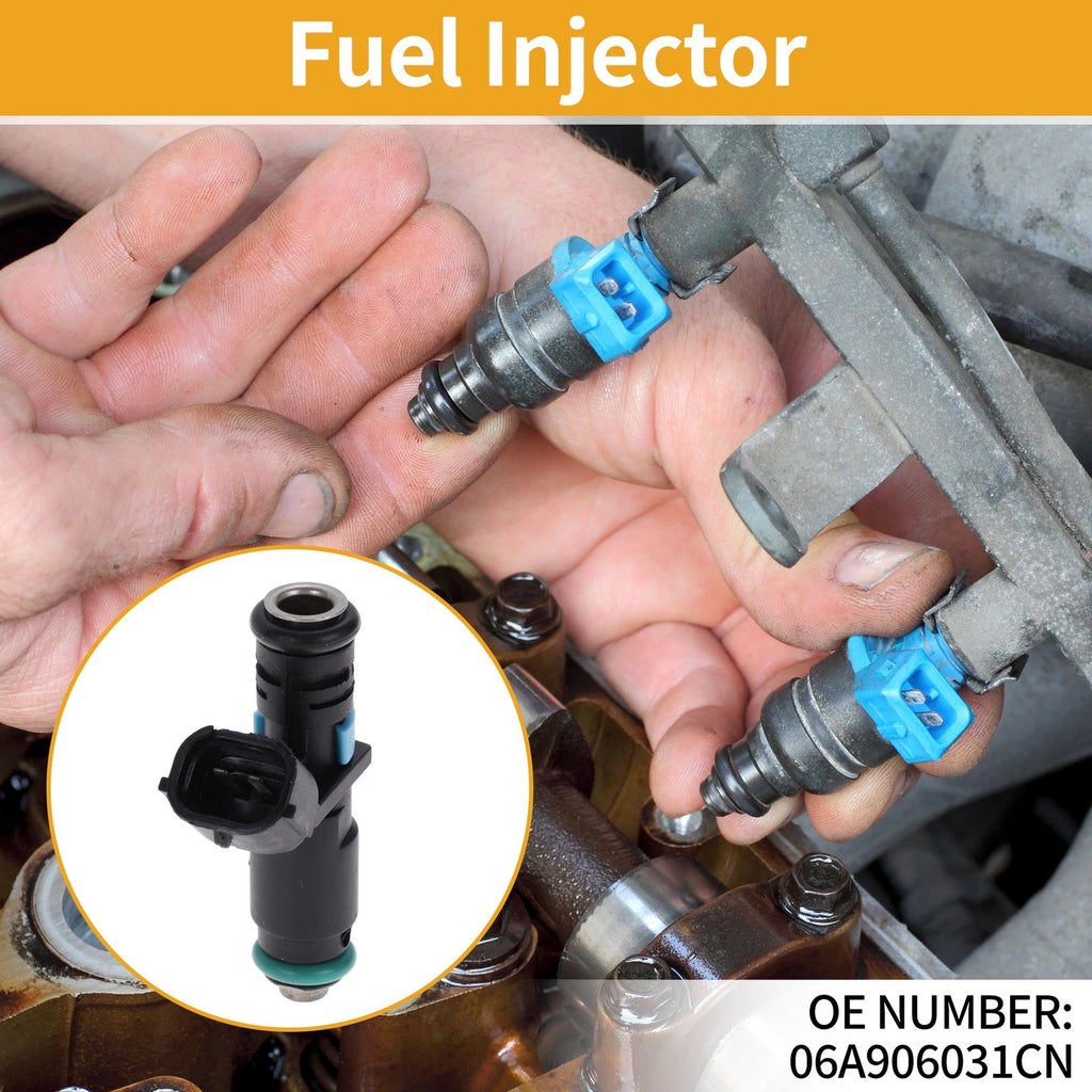1 Pc No.06A906031CN Fuel Injector for VW Jetta (2010)