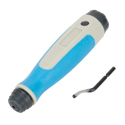 Deburring Tool Kit for Automotive Use (Ergonomic Handle, 11 Blades)