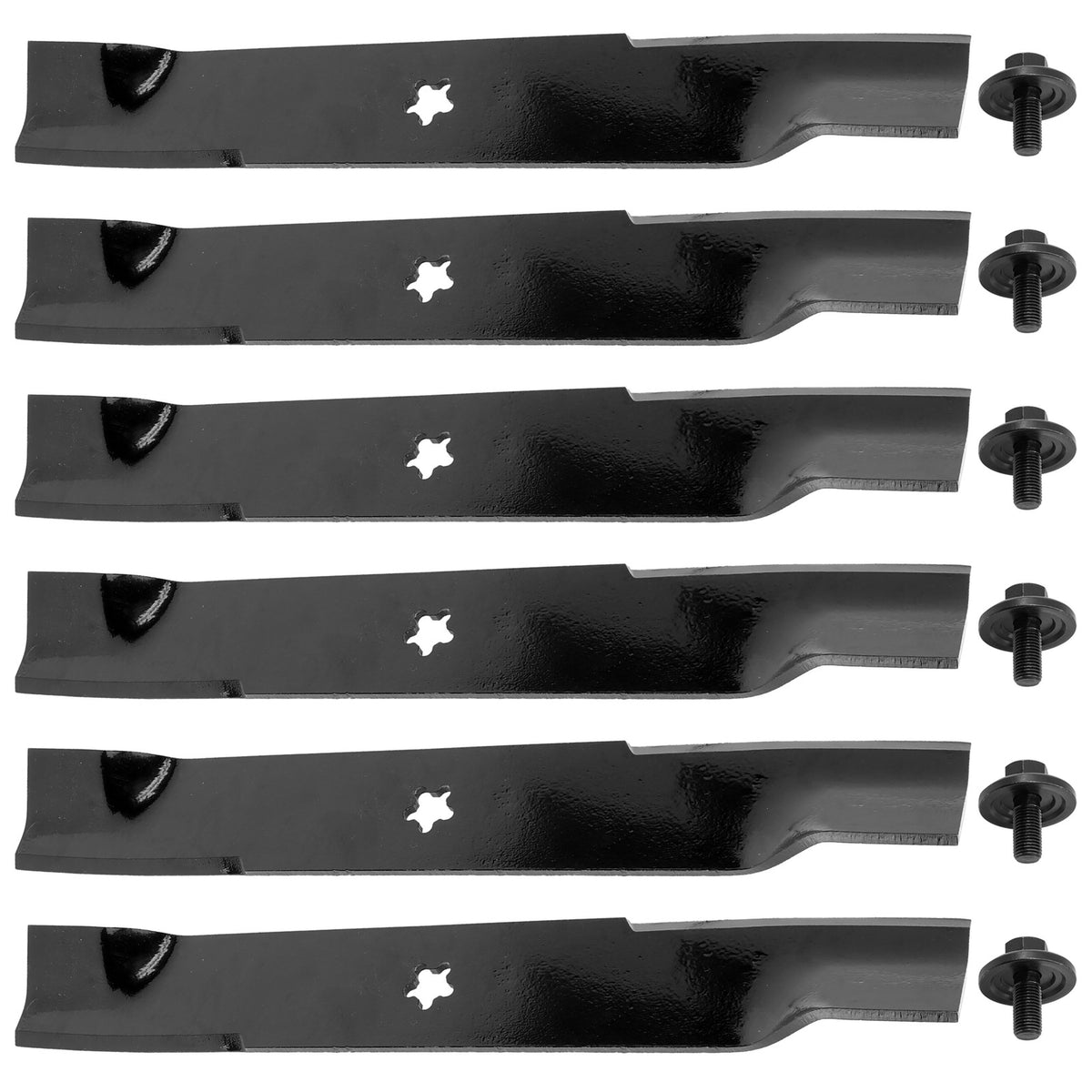 Deck Blade with Bolt Replacement for Husqvarna Jonsered 52 inch (1990–2010)
