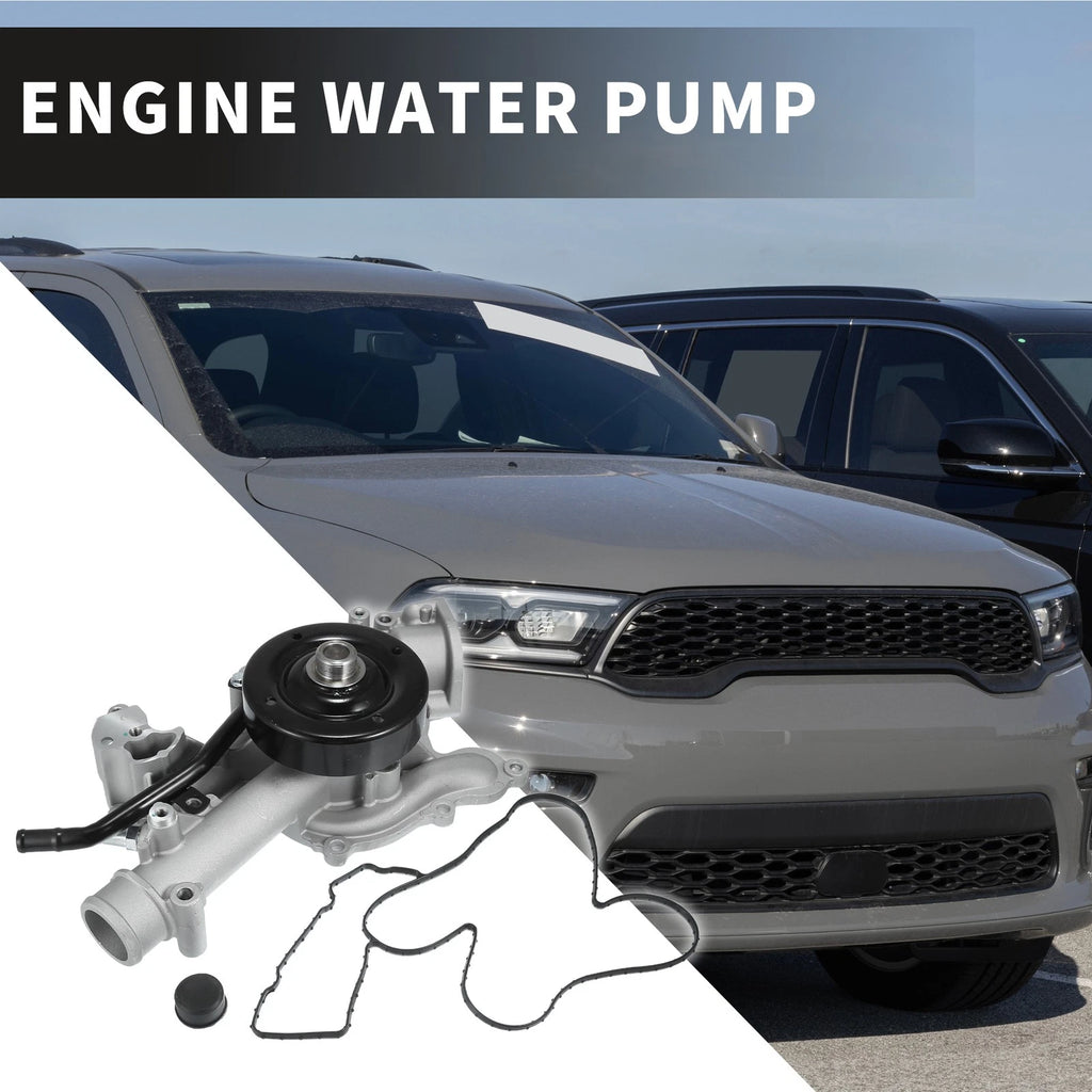 Water Pump Replacement with Rubber Band Kit for Chrysler Aspen (2007–2009)