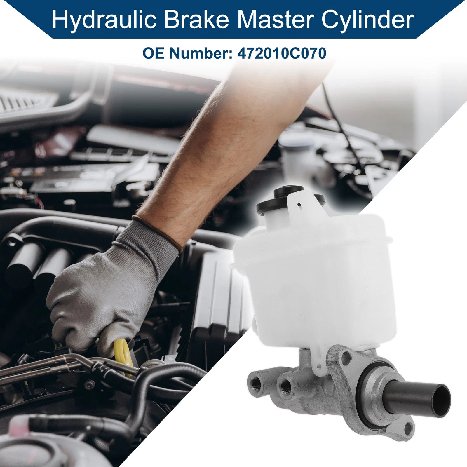 Brake Master Cylinder with Reservoir Replacement for Toyota Sequoia (2008–2019)