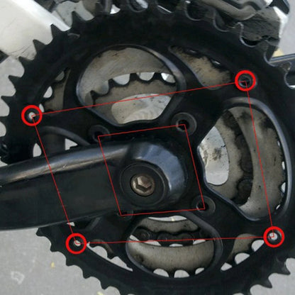 Plastic Bicycle Chain Guard for Various Bike Types (48T Crankset Protection)
