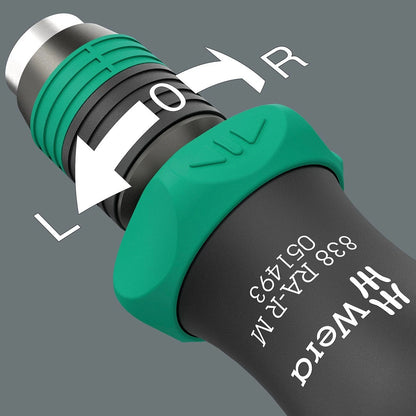 Wera 838 RA R M Bitholding Screwdriver with Ratchet Functionality