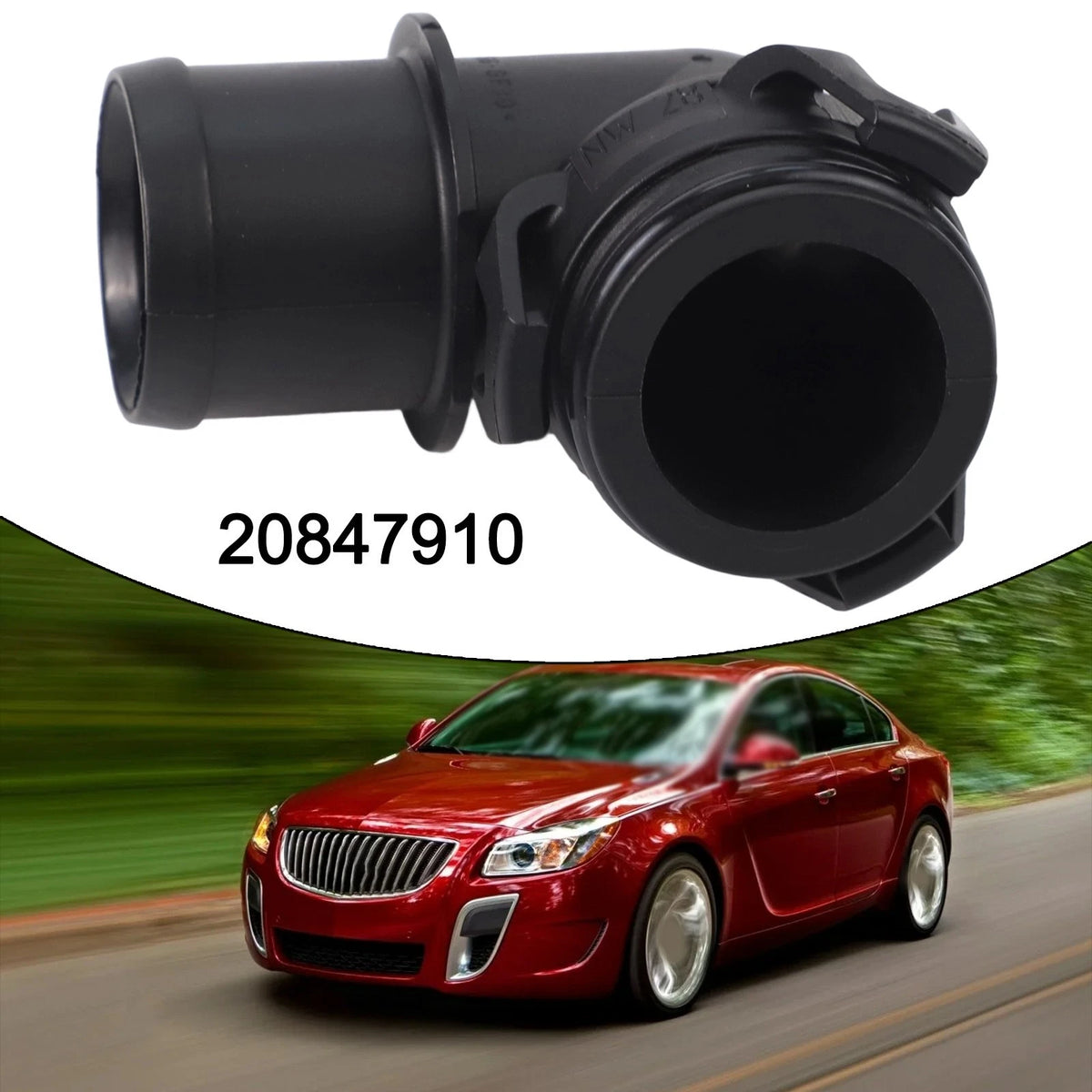 Coolant Radiator Hose Connector for Cadillac