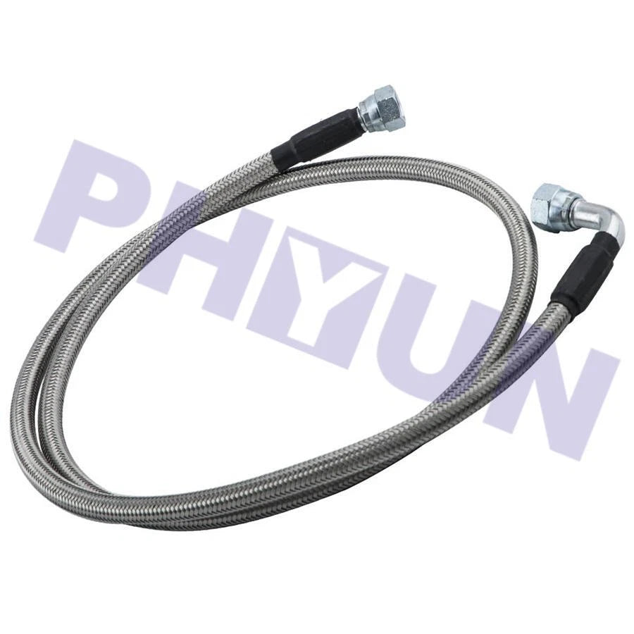 3/8" I.D SS Braided Transmission Cooler Hose for TH350 TH400 700R4 (Fits 52")