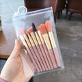 2X Portable Brush Set for Makeup Application (Foundation, Blush, Eyeshadow)