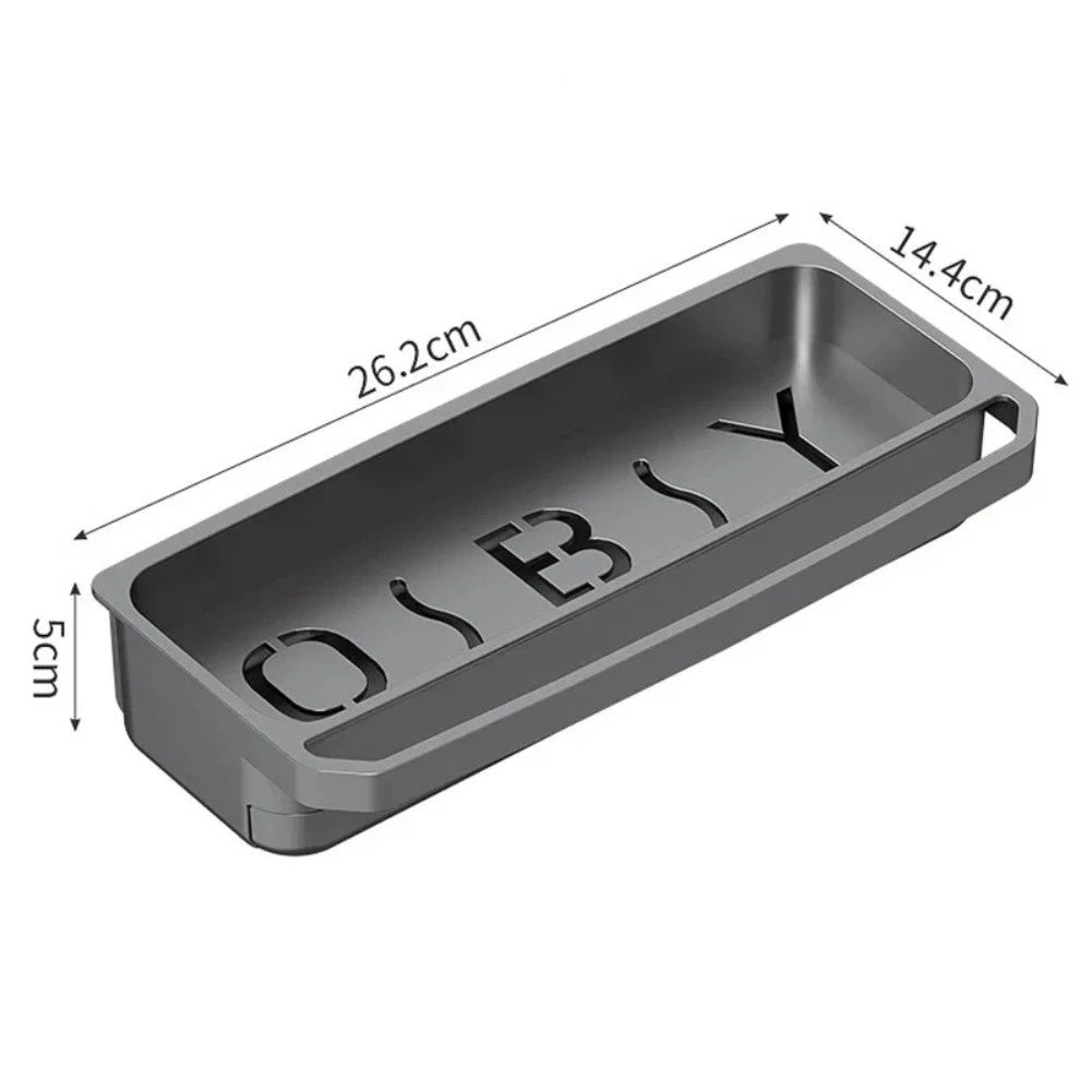 Kitchen Sink Organizer Rack with Self Draining Expandable Shelf