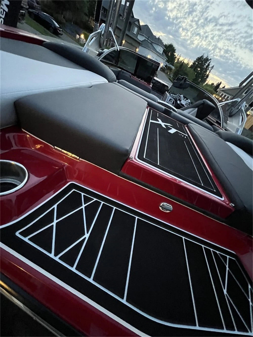 EVA Foam Cockpit Pad for Mastercraft XT20 (2018) - Faux Teak Decking Mat