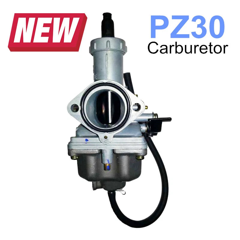PZ 30mm Carburetor for 200cc 250cc ATV Quad Pit Pro Dirt Buggy (2000–2023)