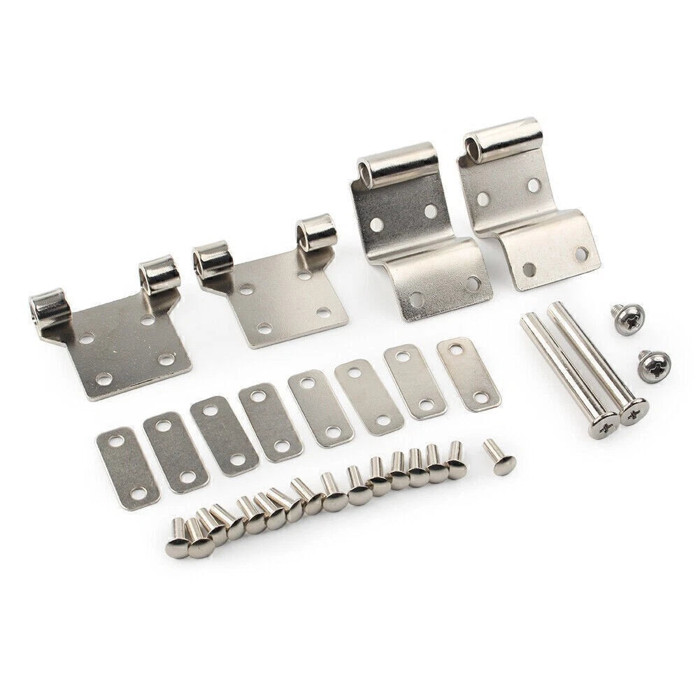 Trunk Pack Hinge Kit for Harley Electra Road Glide (Chrome) 3516-0191
