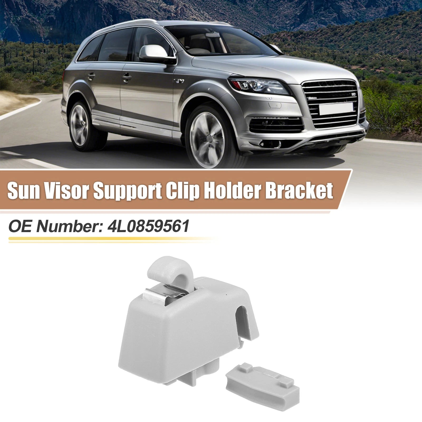 Sun Visor Support Clip Retainer Replacement for Volkswagen Touareg (2011–2018)