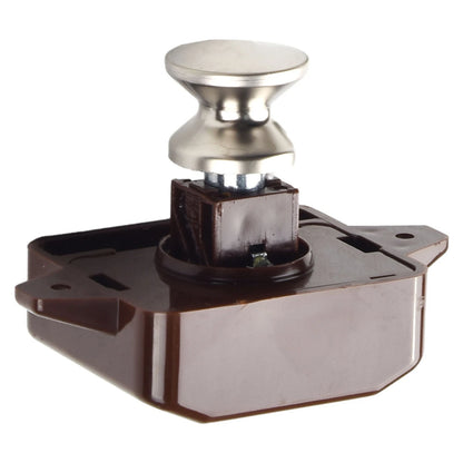 Push Button Lock for Land Furniture Drawers, Doors, Cabinets, RV