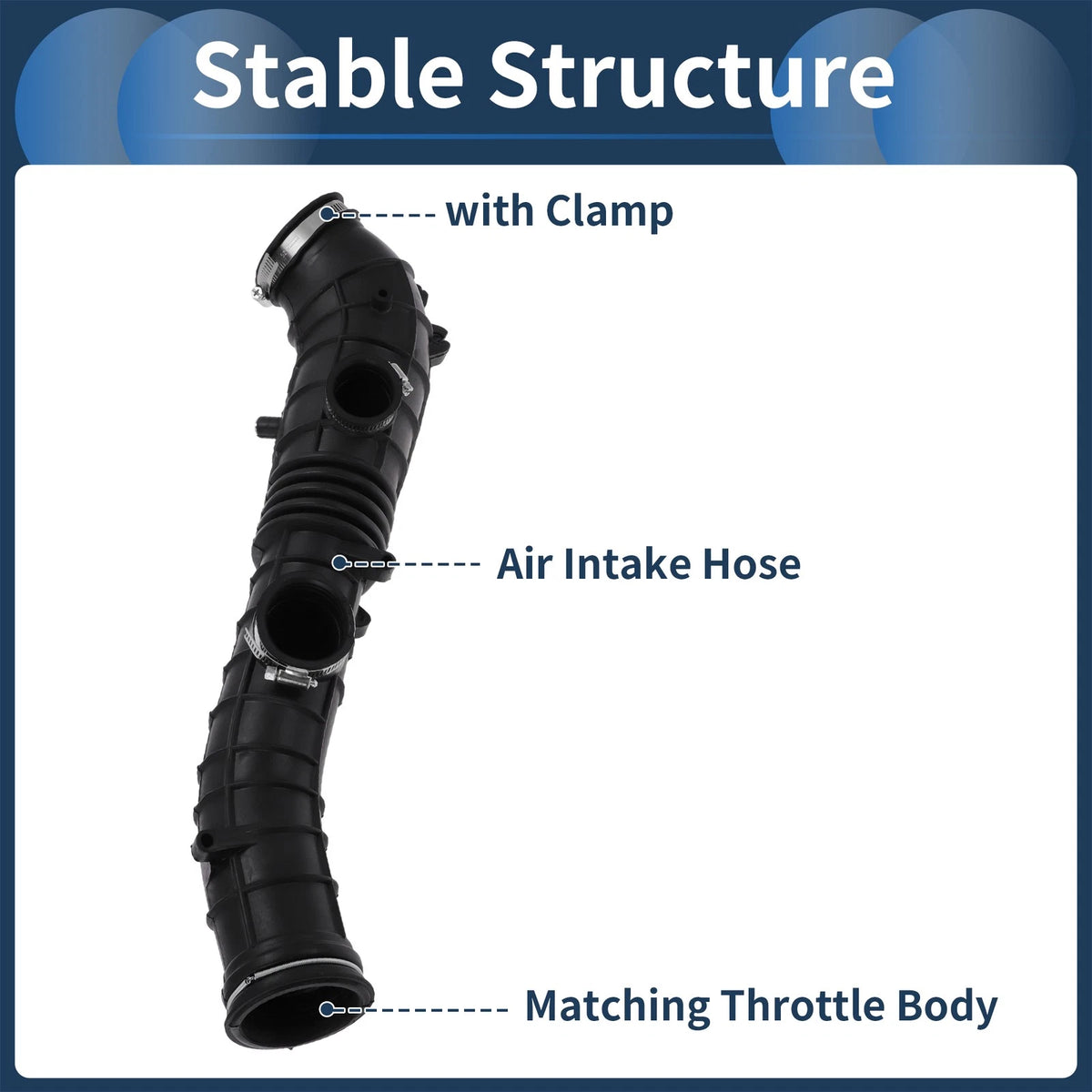 Engine Air Intake Hose Replacement for Honda Accord L4 2.2L (1994–1997)