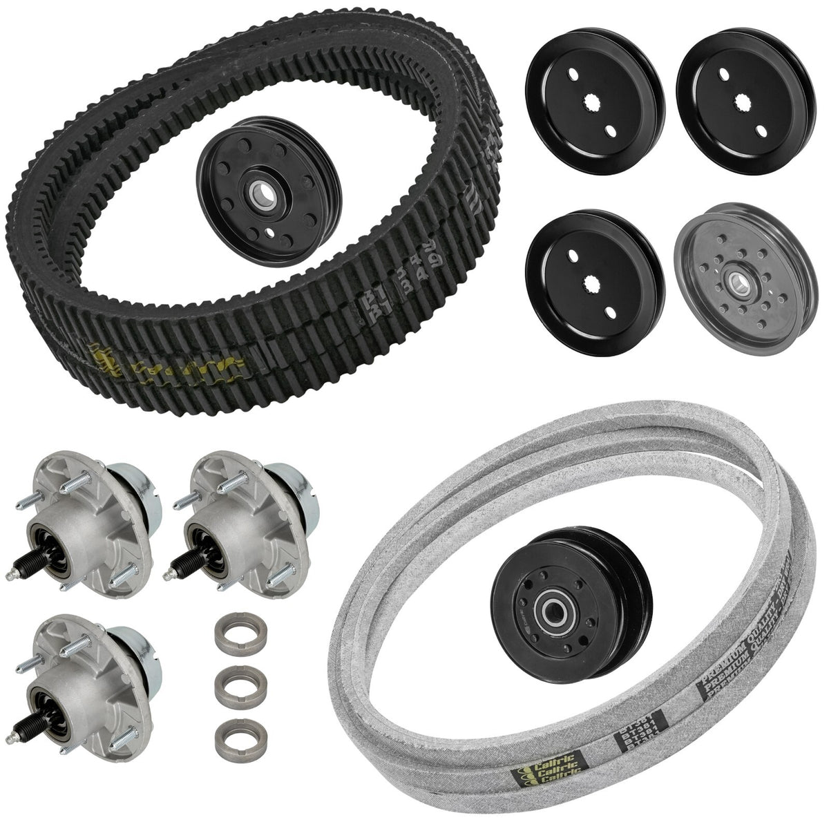 Deck Spindle Pulley and Belt Replacement for John Deere 325 335 345 (2005–2009)