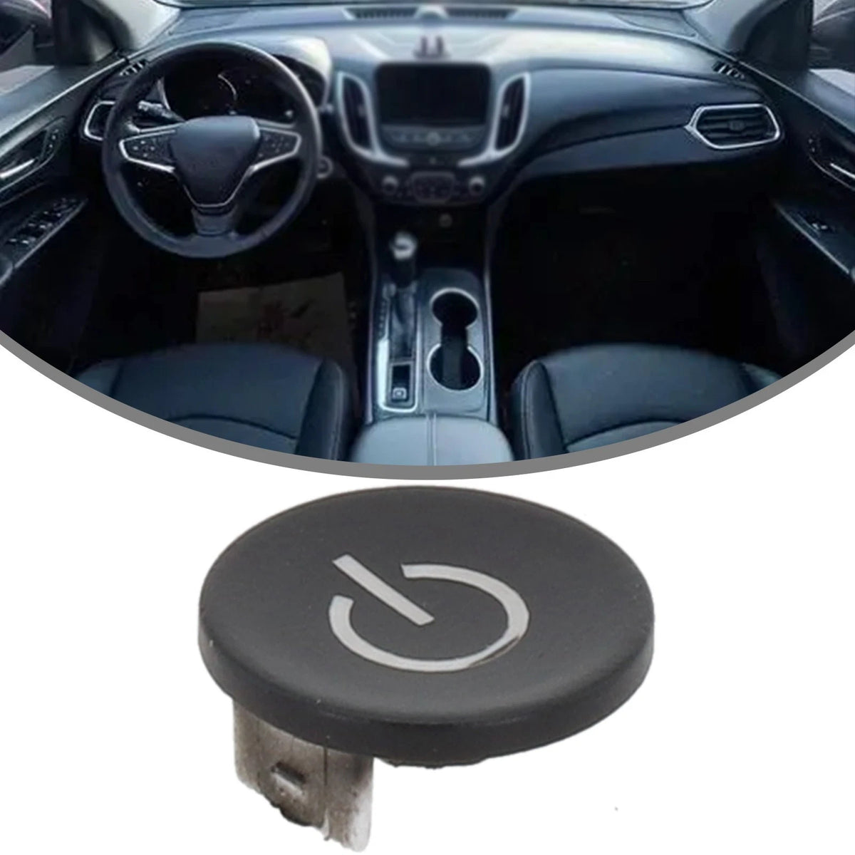 Navigation Screen Button Knob Cover for Chevy Malibu XL (2017–2022)