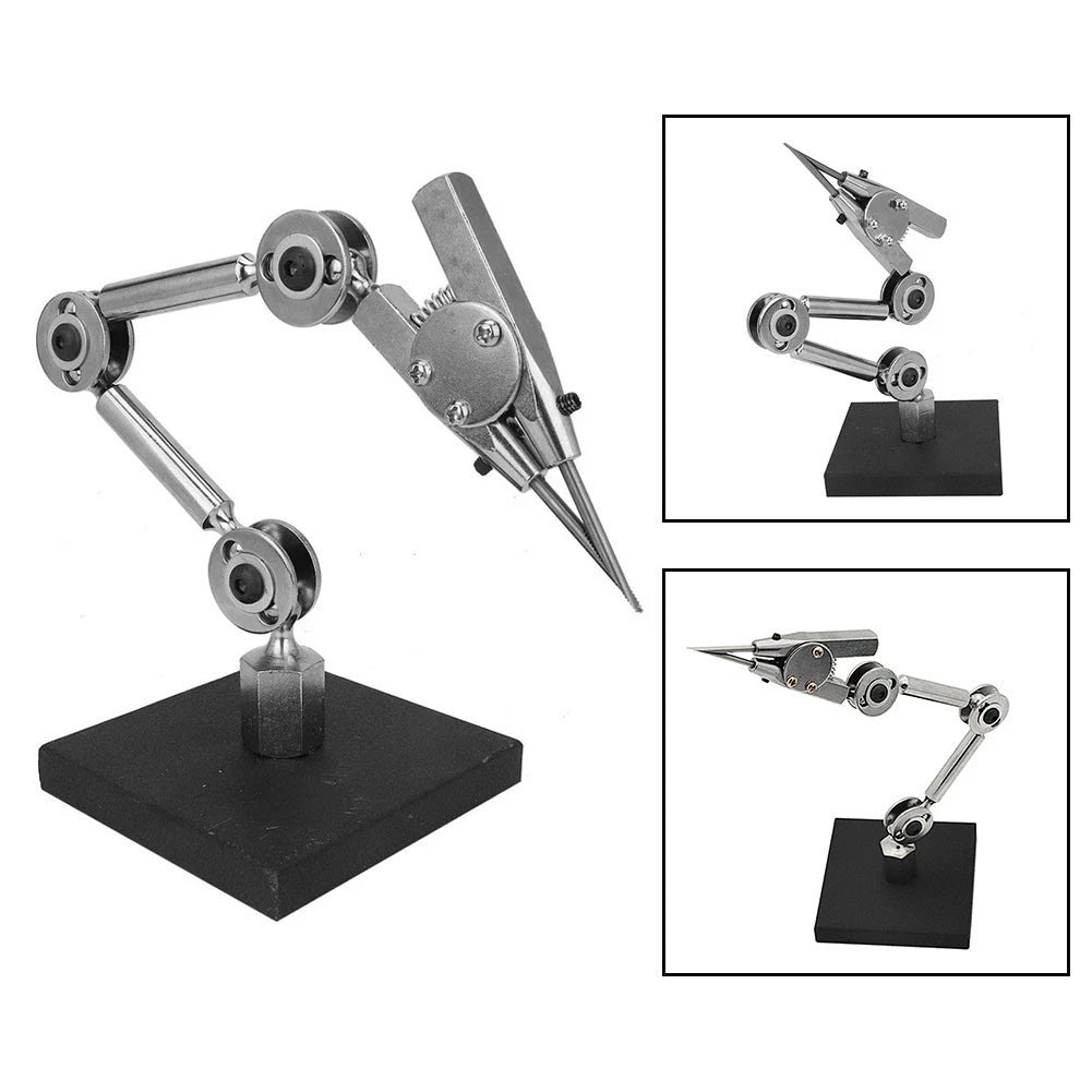 Third Hand Soldering Fixture with Stable Base for Various Applications