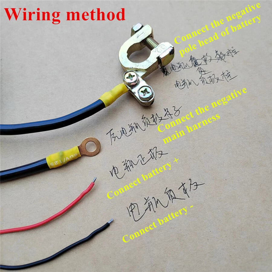 Dual Remote Car Battery Disconnect Switch for Universal Vehicles (12V)