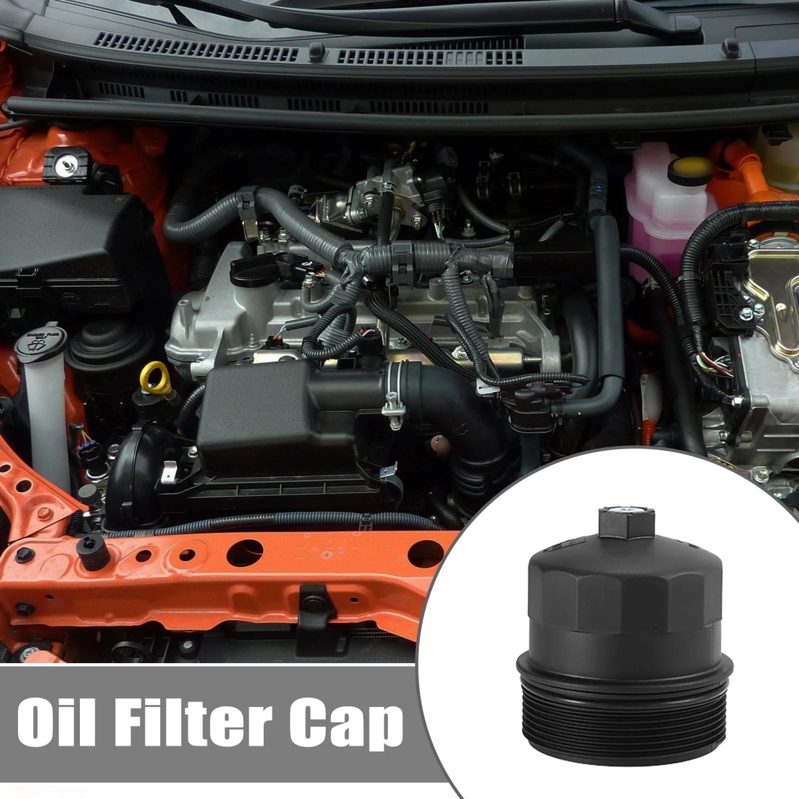 Engine Oil Filter Housing Cover Cap Replacement for BMW 550i 650i (2006–2019)