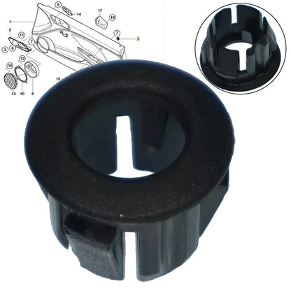 For BMW E46 E63 E64 Right Door Lock Pin Button Trim 51418223132 Easy Install