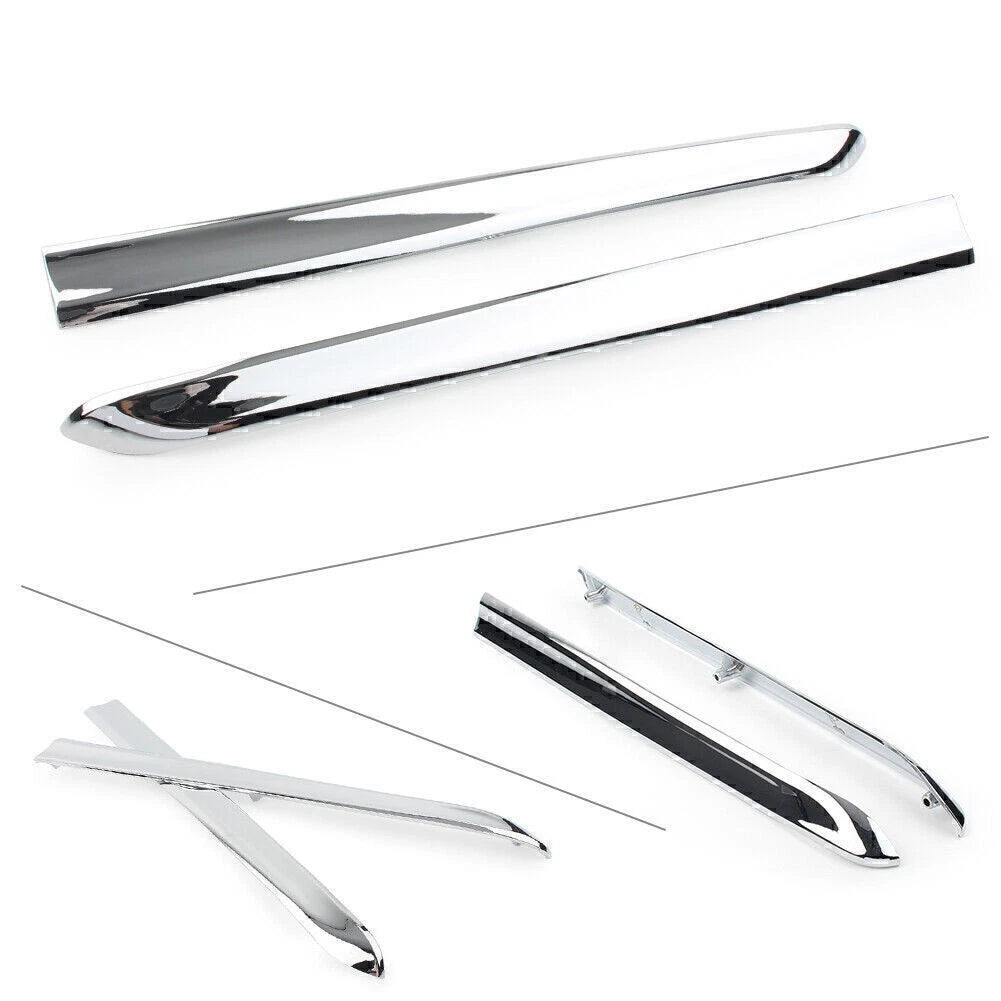 Set of 2 Saddlebag Bars for Honda Goldwing GL1800 (2001–2011) Chrome