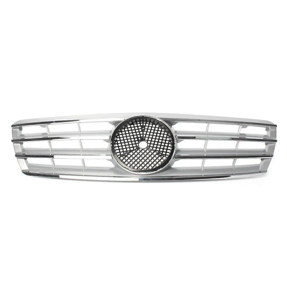 Front Upper Grill Mesh Grille for Mercedes Benz W203 C230 C320 C240 (2001–2007)