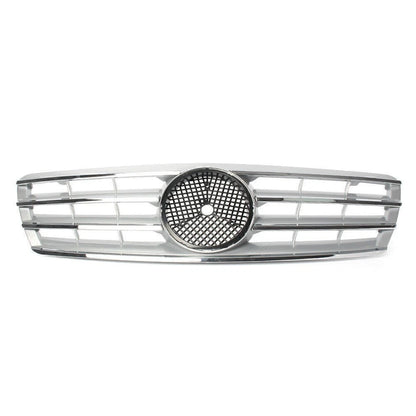 Front Upper Grill Mesh Grille for Mercedes Benz W203 C230 C320 C240 (2001–2007)