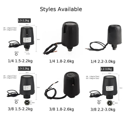 AC220V Pressure Switch for Automatic Pump Controller