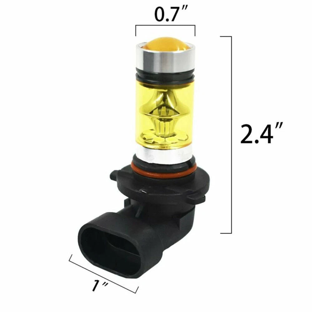 LED Yellow Fog Lamp Bulb for Car (3000K, 1600LM)