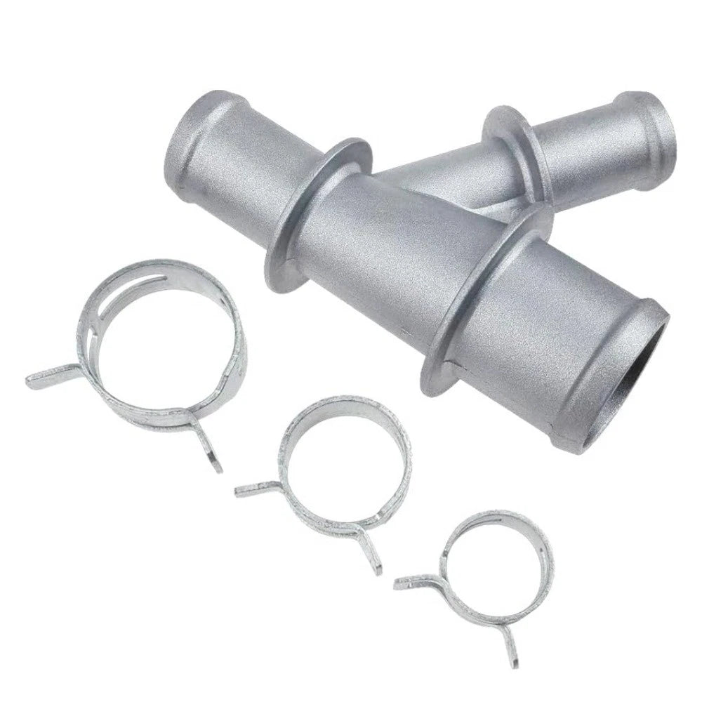 Aluminum Coolant Hose Junction Connector for Chevrolet Silverado 1500 2500 Tahoe (2007–2014)