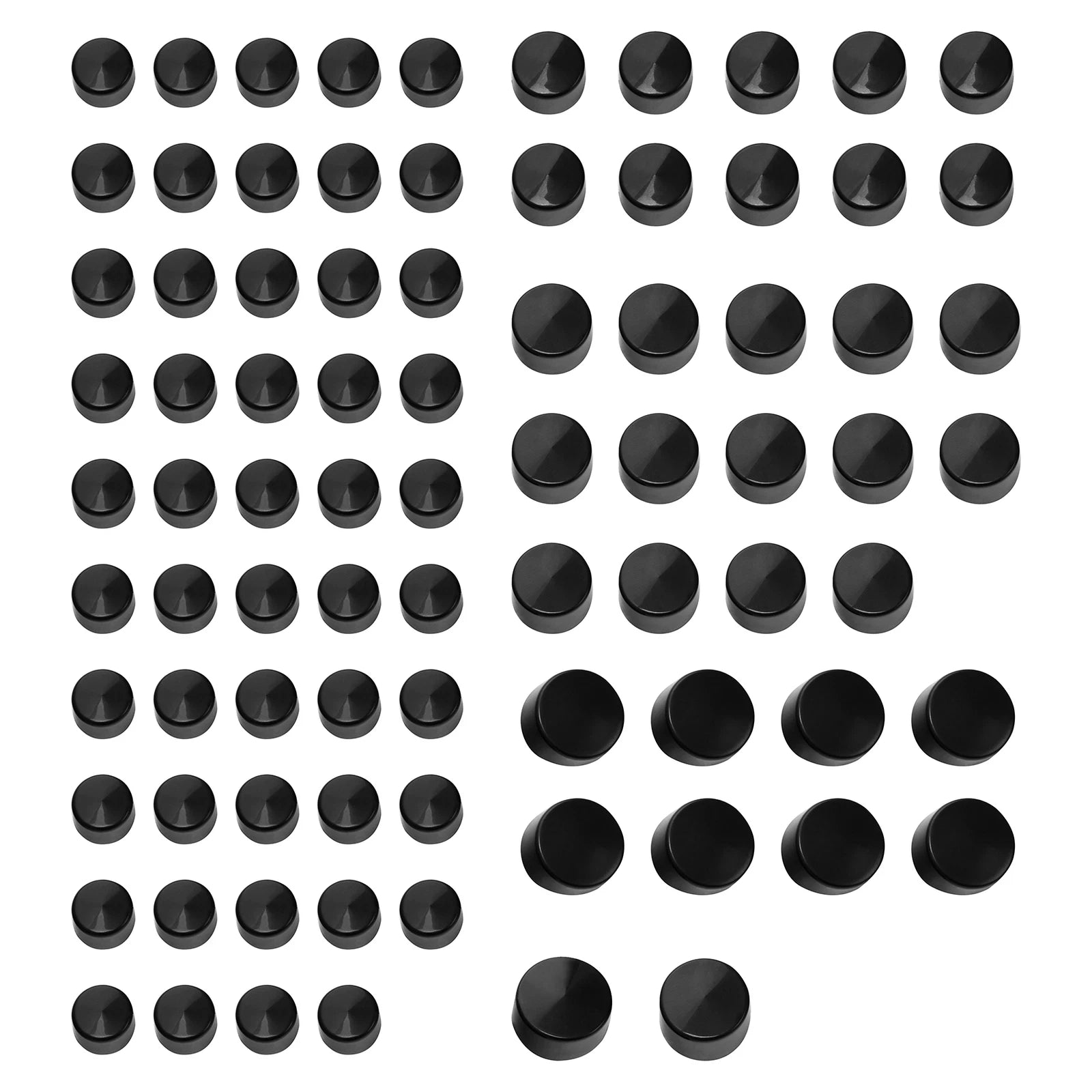 83PCS Engine Bolt Cap Cover Kit for Harley Dyna Touring Twin Cam (2000–2017)