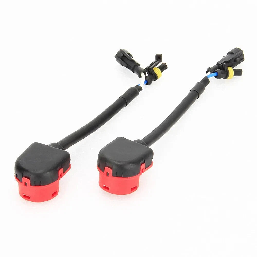 2X HID Headlight Wiring Harness D2S / D2R for Universal