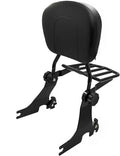 Backrest Sissy Bar Luggage Rack for Harley Softail (2007–2017) FLSTF FLSTFB