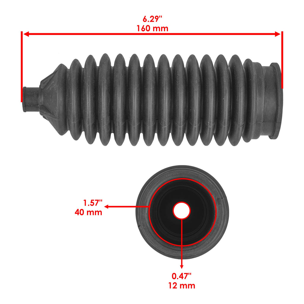 Steering Rack Pinion Boot Dust Seal for Yamaha Wolverine X2 R-Spec (2019–2021)