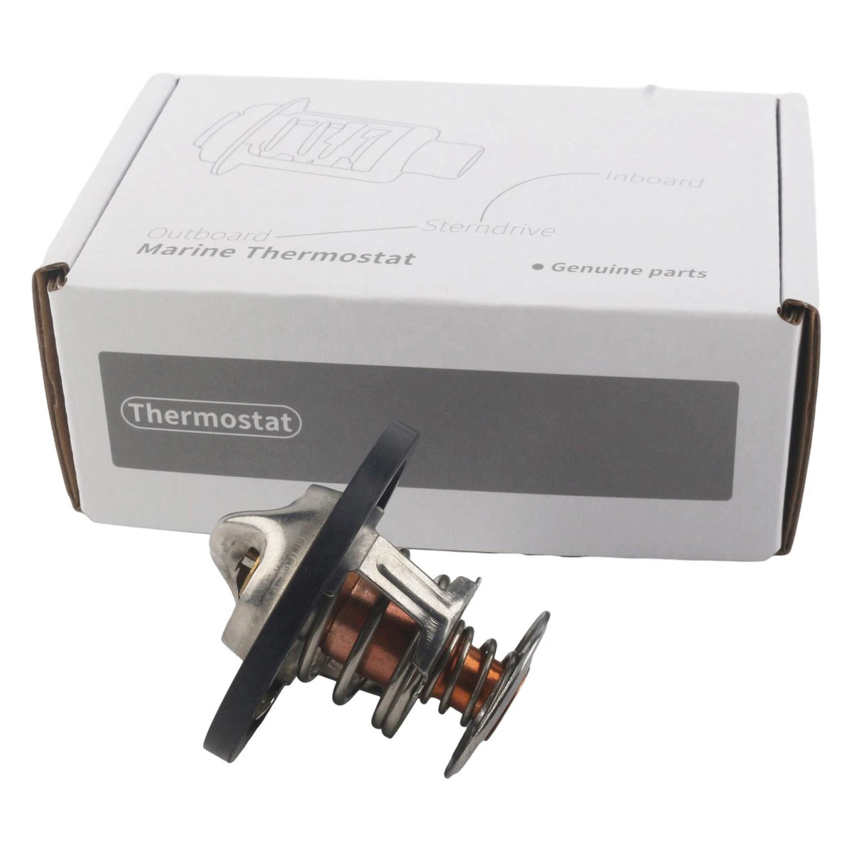Stern Drive Thermostat for Volvo Penta MD 31 MD 41 KAD 42 43 44 (Modern Version)