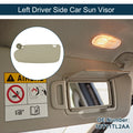 Left Driver Side Car Sun Visor Assembly for Dodge Ram 1500 (2002–2005) Beige