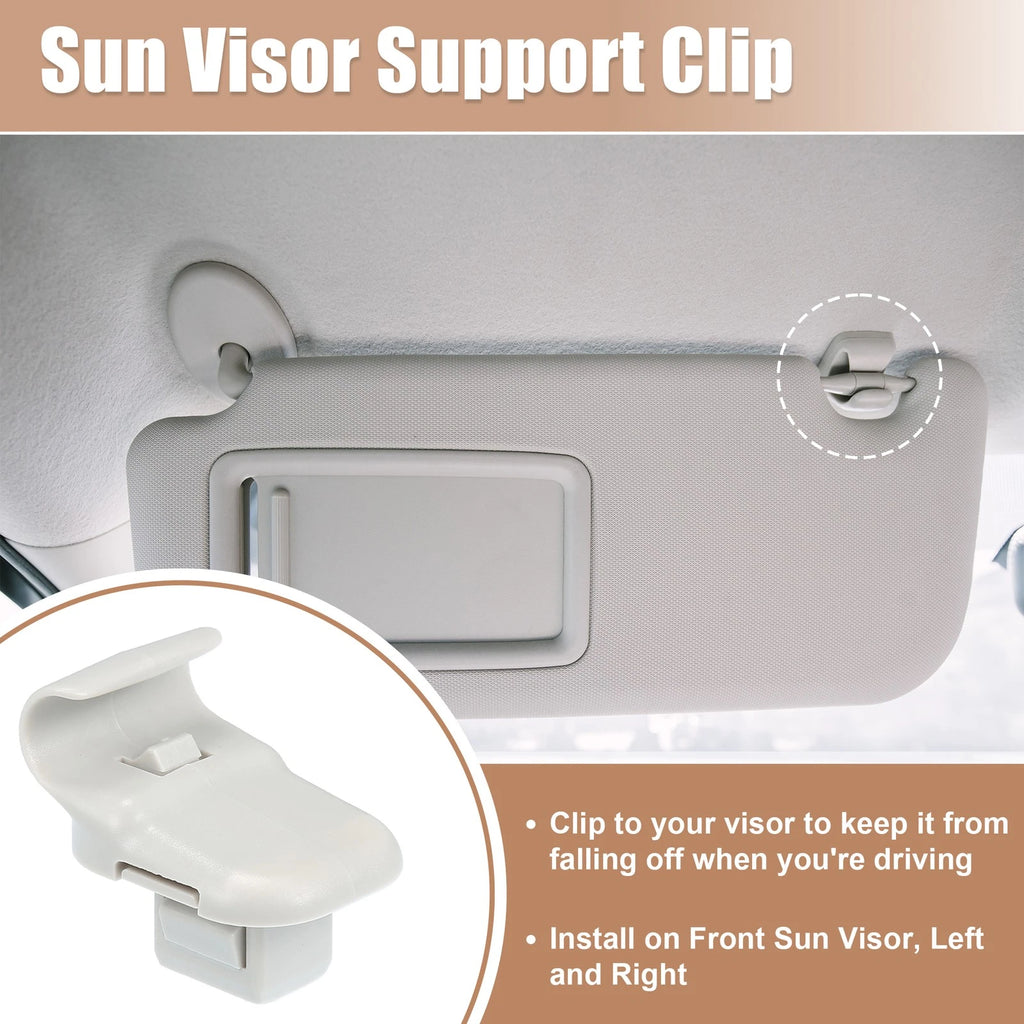 Sun Visor Support Clip Retainer Set for Mazda 3 (2004–2009)