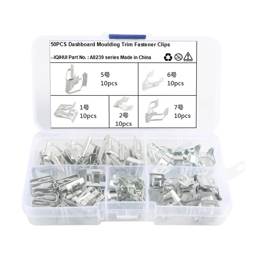 Interior Trim Console Dashboard Moulding Fastener Retainer Clips
