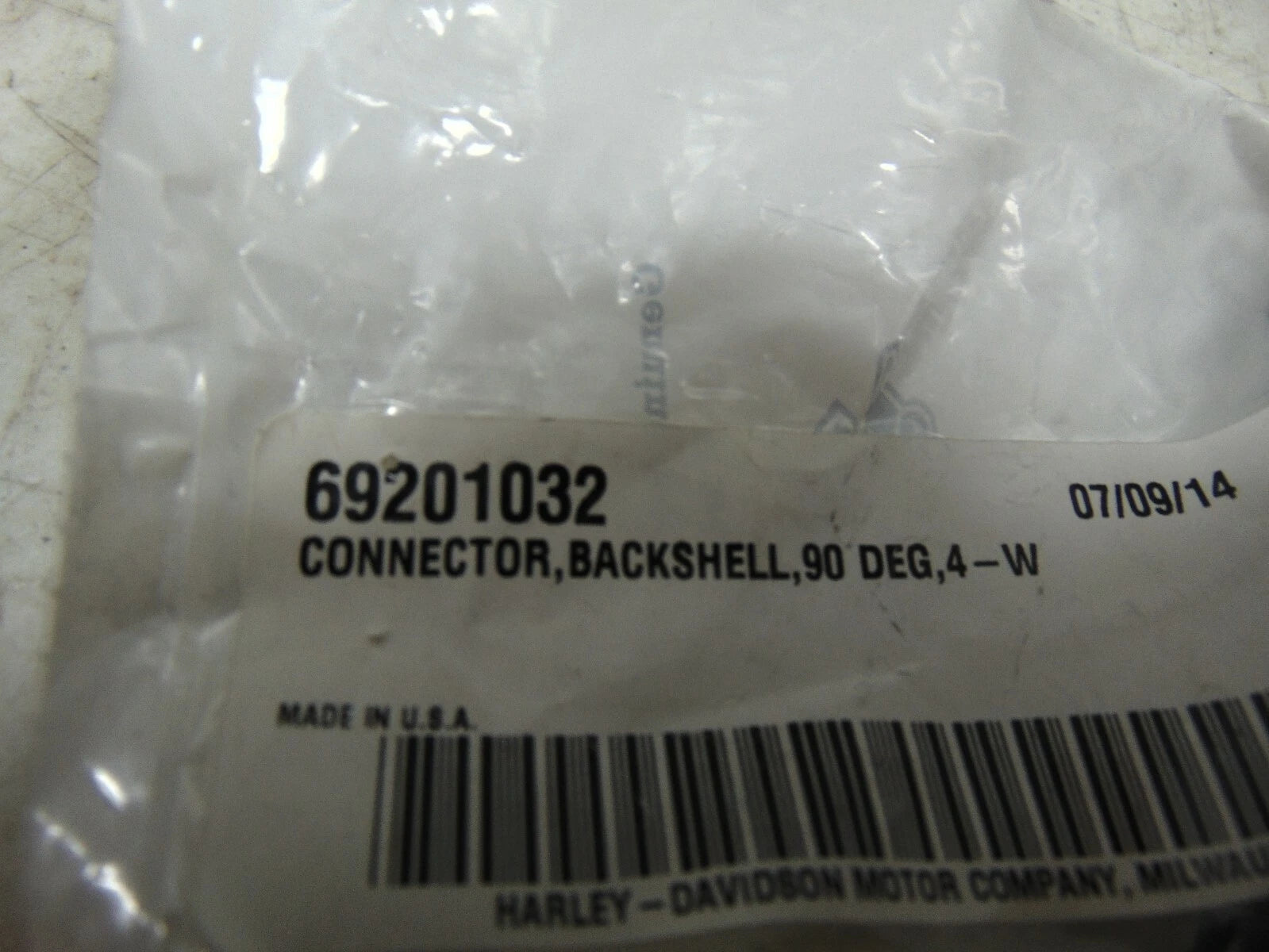 OEM 4-Way Wire Connector Backshell for Harley-Davidson (1990–2023)